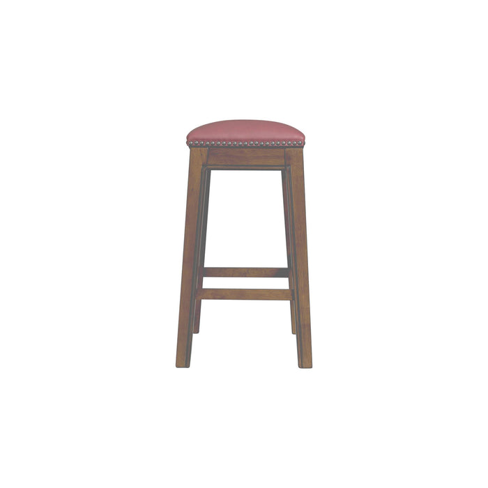Fiesta 24" Backless Counter Height Stool in Red
