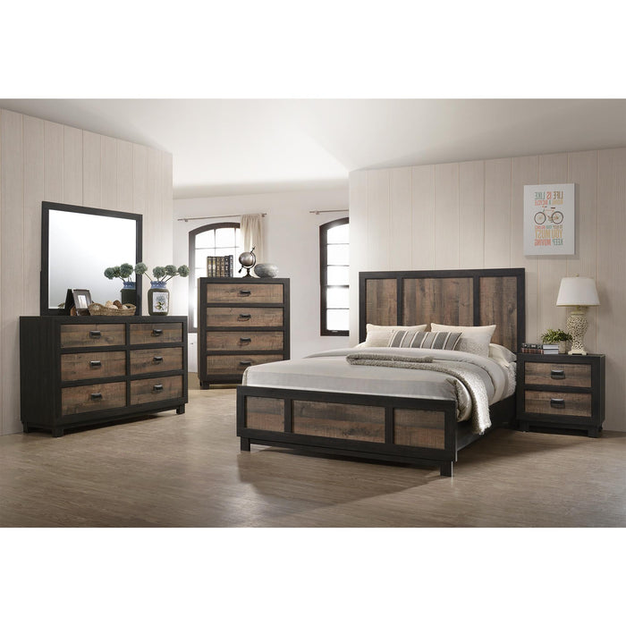 Harlington King Panel Bed