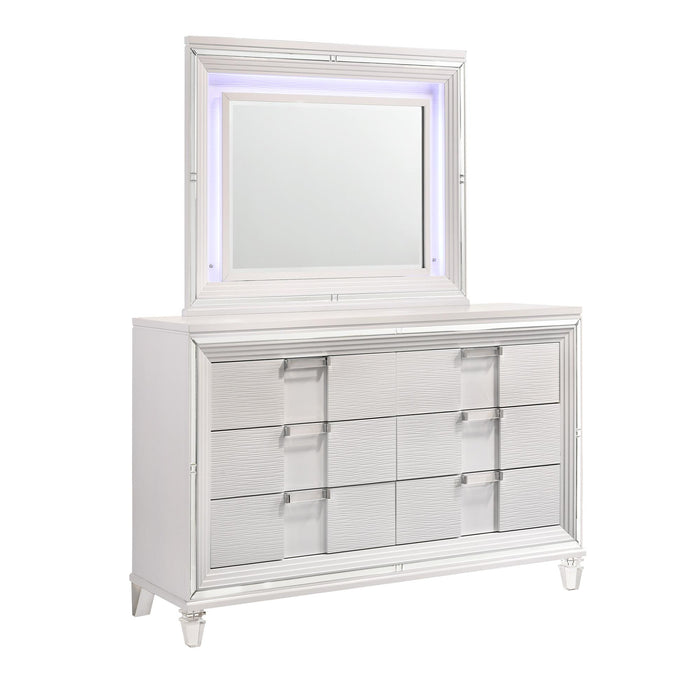 Twenty Nine Dresser & Mirror Set White - Maxx Save 