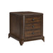 Phillipe 2-Drawer Cabinet with USB in Cherry - Maxx Save 