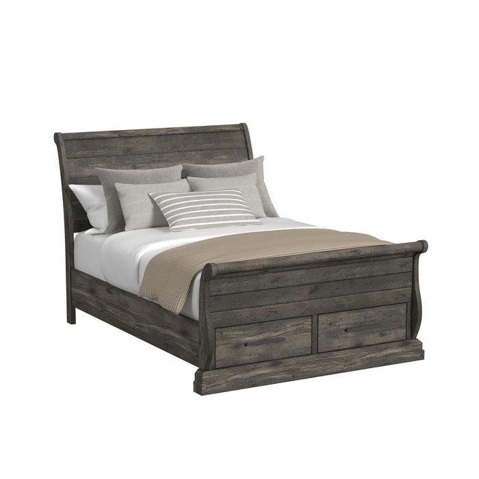 Park Ridge Sleigh Storage Bedroom Set - Maxx Save 