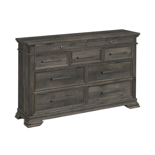 Park Ridge 9-Drawer Dresser in Charcoal - Maxx Save 