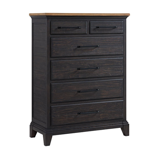 Montrose Chest in Espresso & Brown - Maxx Save 