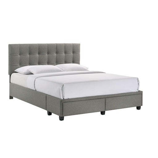 Hacienda Queen Storage Bed W/Tacoma Grey CM 003 (3A Packing) - Maxx Save 