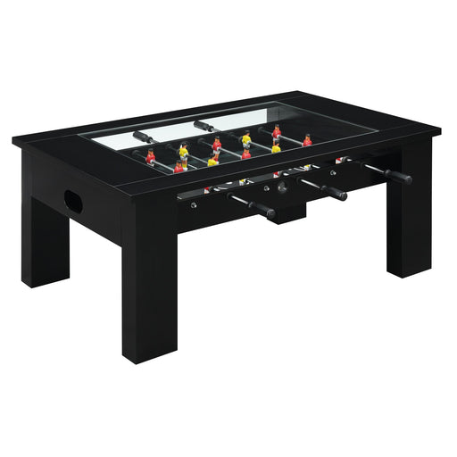 Giga Foosball Table (SSG-110601) Black Foosball Table - Maxx Save 
