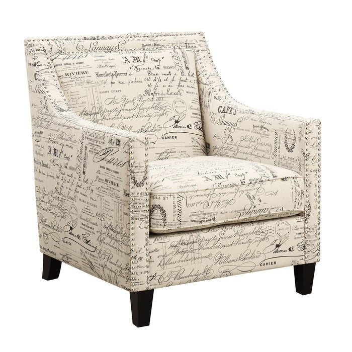 Erica 497 Chair W/Chrome Nails French Script (ISTA 3) - Maxx Save 