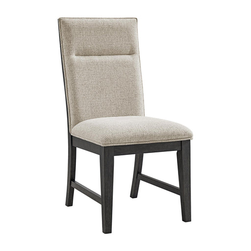 Axel Dining Chair with Light Grey Fabric in Espresso (2 Per Carton) - Maxx Save 