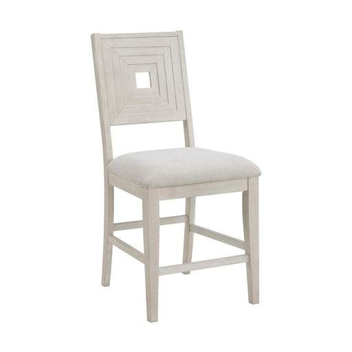 Avalanche Counter Side Chair in Antique White (2 Per Carton) - Maxx Save 