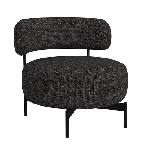 Antonia Swivel Chair in Heron Black - Maxx Save 