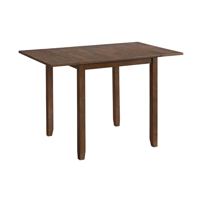 Alex 3PC Dining Set with Drop Leaf Table in Espresso - Maxx Save 