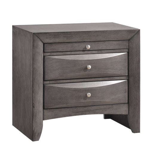Emily Nightstand Grey - Maxx Save 