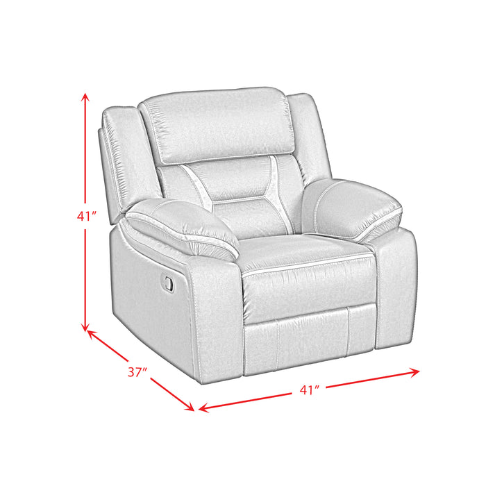 Engage Motion Recliner in Corral Grey - Maxx Save 