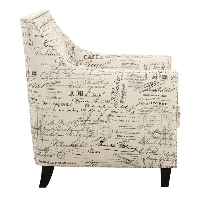 Erica 497 Chair W/Chrome Nails French Script (ISTA 3) - Maxx Save 