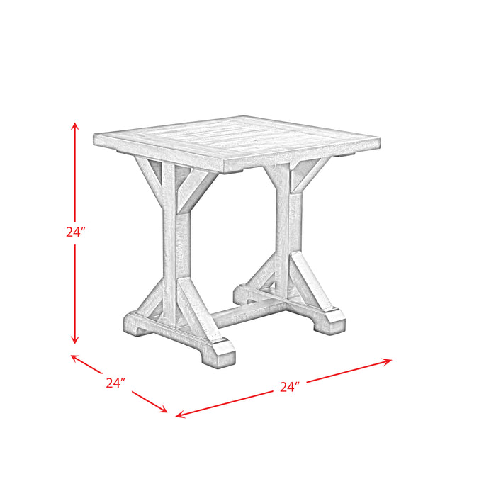 Finn Trestle Base End Table - Maxx Save 
