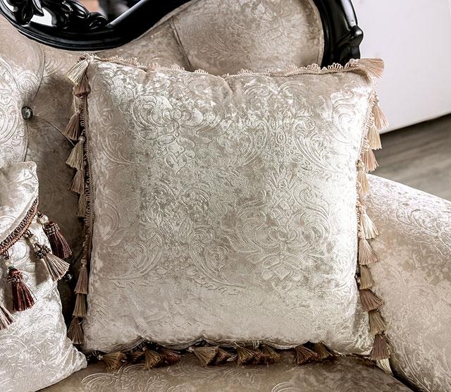 Acapulco White & Espresso Sofa - Maxx Save 