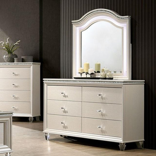 ALLIE Dresser Beige & Rose Gold - Maxx Save 