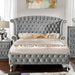 Alzir Bed Grey & Blue - Maxx Save 