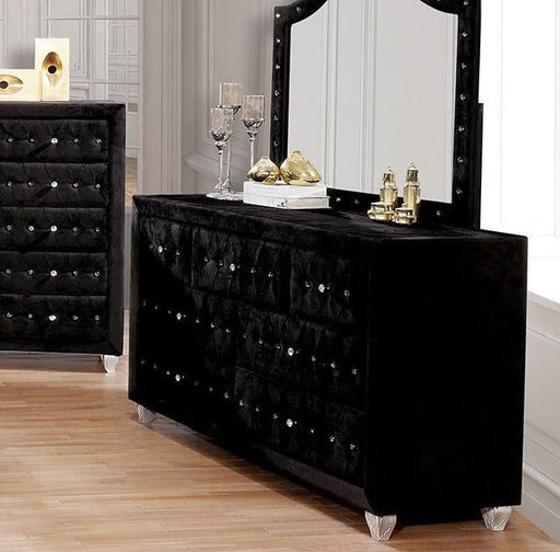 Alzire Black & Gray Dresser - Maxx Save 