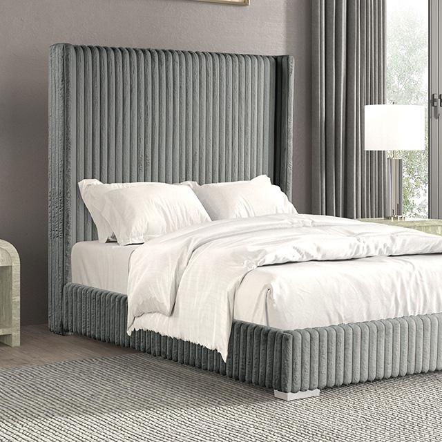 Cadwell Bed Black, Grey, Pink & White - Maxx Save 