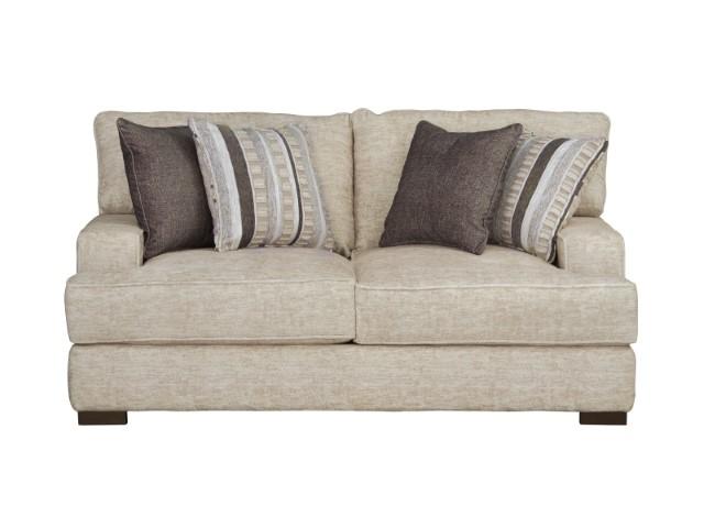 ARDENFOLD Loveseat, Beige & Gray - Maxx Save 