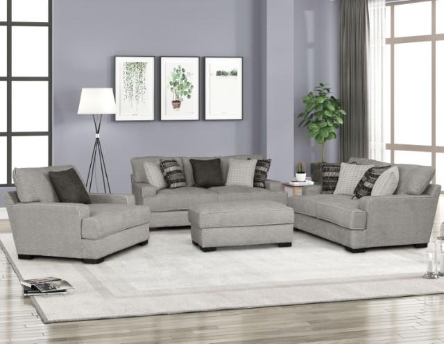 ARDENFOLD Ottoman, Beige & Gray - Maxx Save 