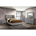 Cayla Cal.King, E.King, & Queen Bed Silver & Grey - Maxx Save 