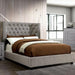 Cayla Cal.King, E.King, & Queen Bed Silver & Grey - Maxx Save 