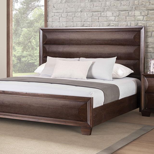 Chemnitz Bed Espresso & White - Maxx Save 