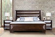 Chemnitz Bed Espresso & White - Maxx Save 