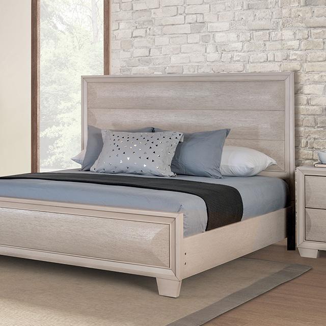 Chemnitz Bed Espresso & White - Maxx Save 
