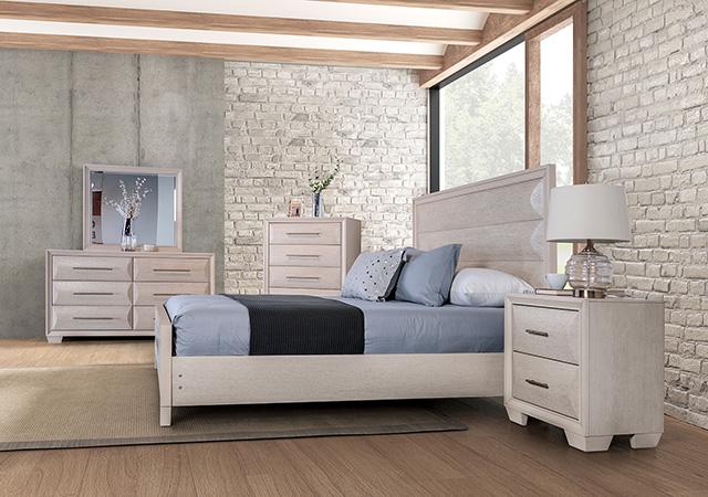 Chemnitz Bed Espresso & White - Maxx Save 