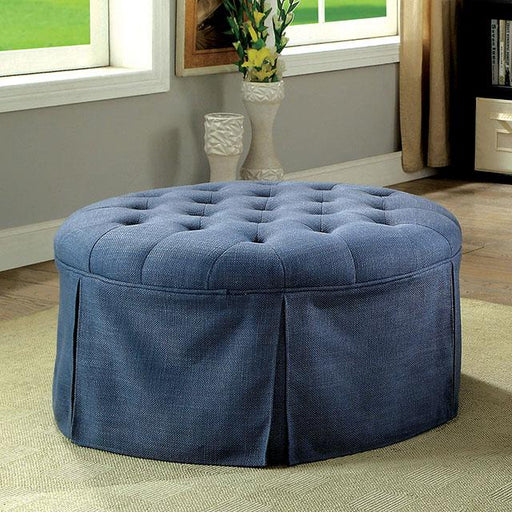 Claes Round Ottoman - Maxx Save 
