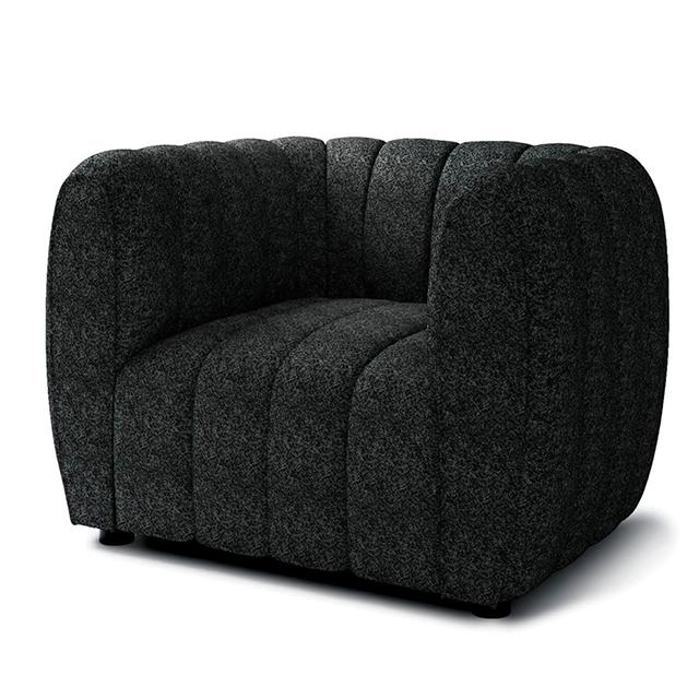 AVERSA Chair, Black, Gray, & White - Maxx Save 