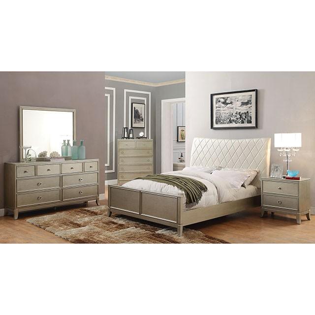 Enid Cal.King & Queen Bed - Maxx Save 