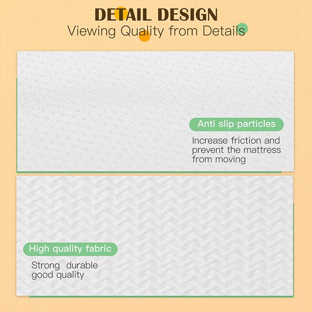 Forsythia 8" Full Green Tea Gel Memory Foam - Maxx Save 