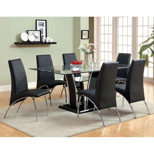 Glenview Black Dining Table - Maxx Save 