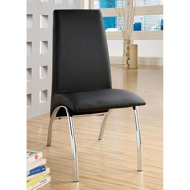 Glenview Black Side Chair - Maxx Save 