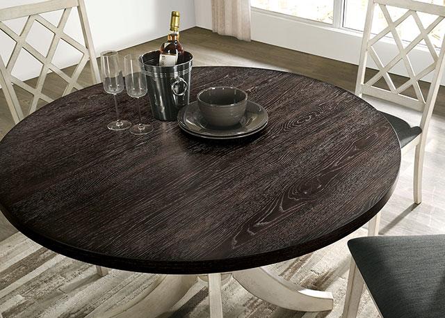 HALEIGH Round Dining Table - Maxx Save 