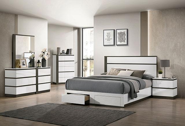 Birsfelden Queen Bedroom Set White - Maxx Save 