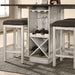BINGHAM Counter Ht. Table w/ 2 x 15" Leaves - Maxx Save 