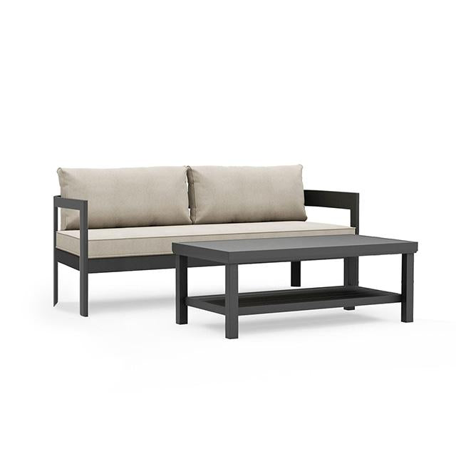 Lotus Sofa & Coffee Table Set