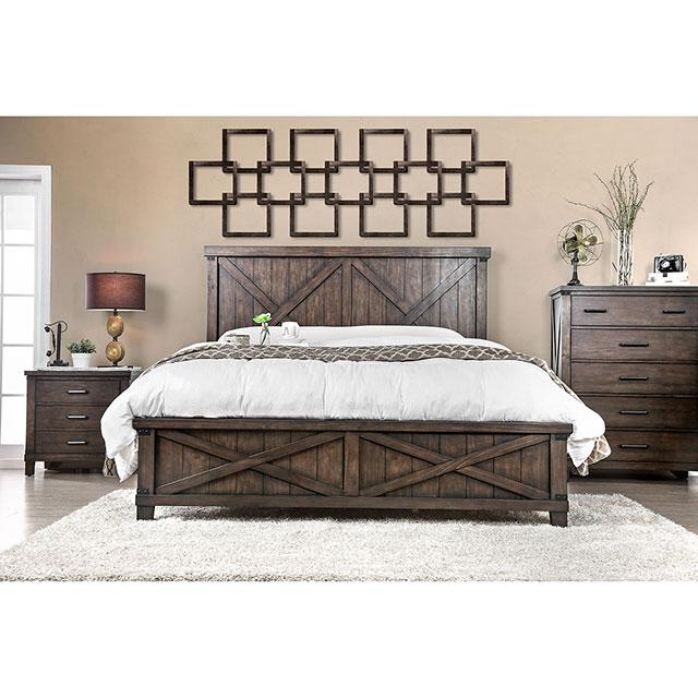 Bianca Dark Walnut E.King Bed