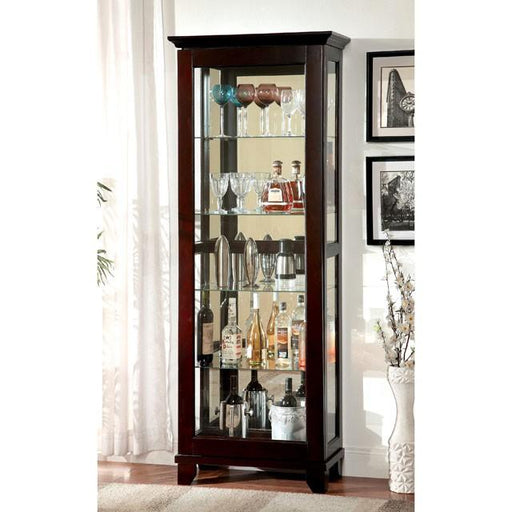 LUDDEN Dark Walnut Curio image