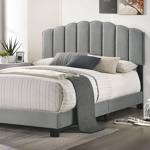 NERINA Cal.King Bed, Light Gray image