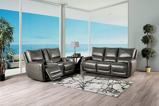 PHINEAS Power Sofa, Gray - Maxx Save 