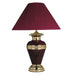 Nicole Table Lamp Burgungundy image