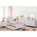OLIVIA White Full & Twin Bed - Maxx Save 
