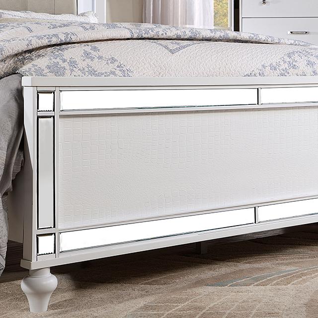 Brachium Queen Bedroom Set Silver - Maxx Save 