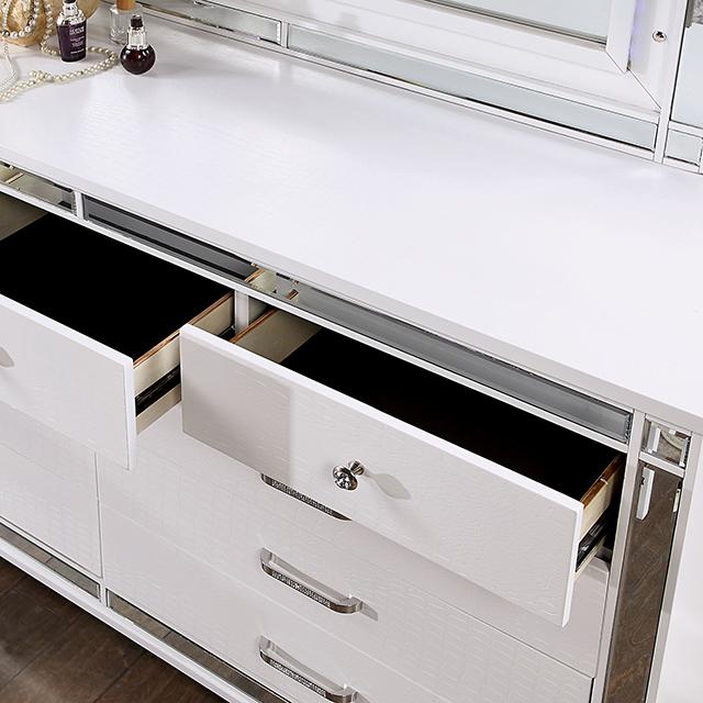 Brachium Queen Bedroom Set Silver - Maxx Save 