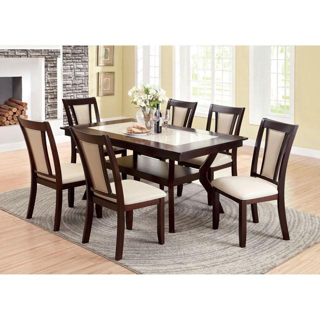 Brent 7 Pc Dining Table Set